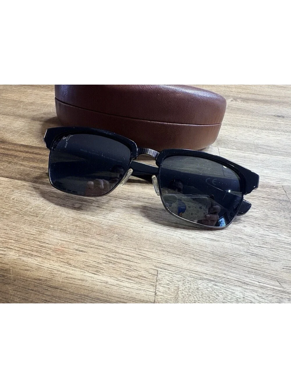 Maui Jim Kawika Sunglasses With Case Mj-257-17c  (Size 51-18-140) XL